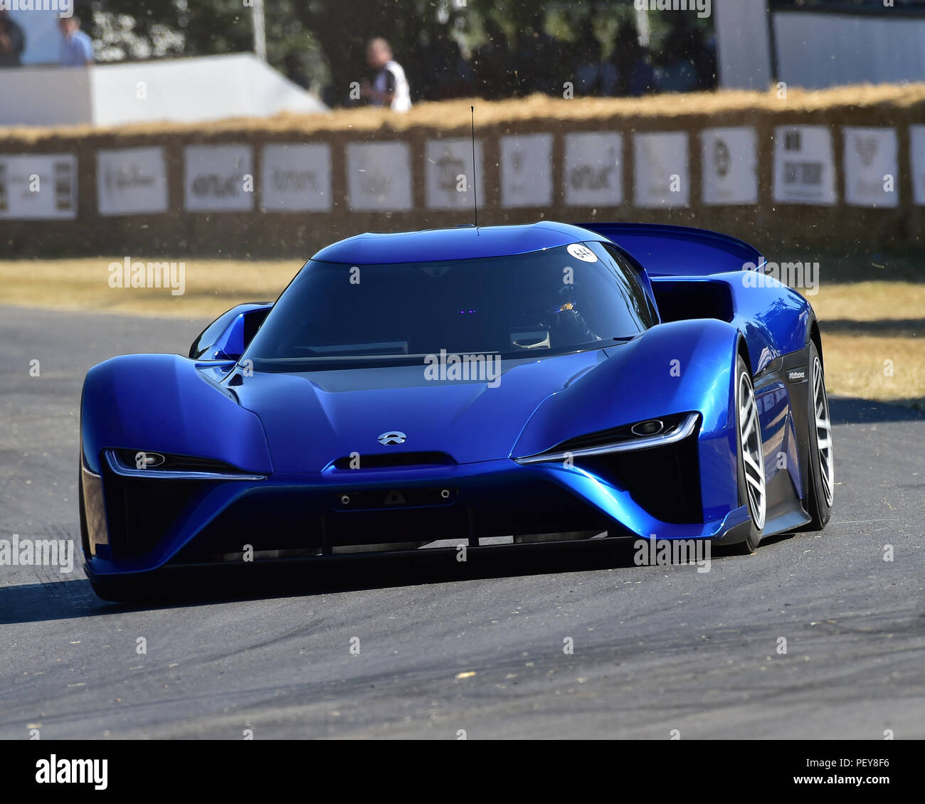Peter Dumbreck, NIO EP9, Michelin Supercar Run, Festival of Speed - The Silver Jubilee, Goodwood Festival of Speed, 2018,  Motorsports, automobiles, c Stock Photo