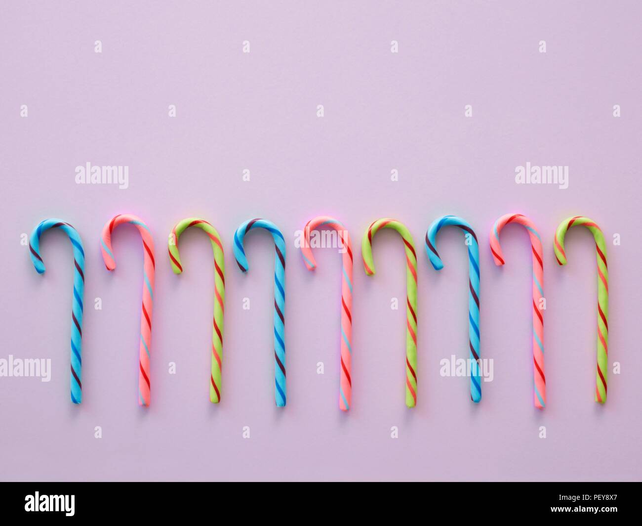 Bright coloured candies. Stock Photo
