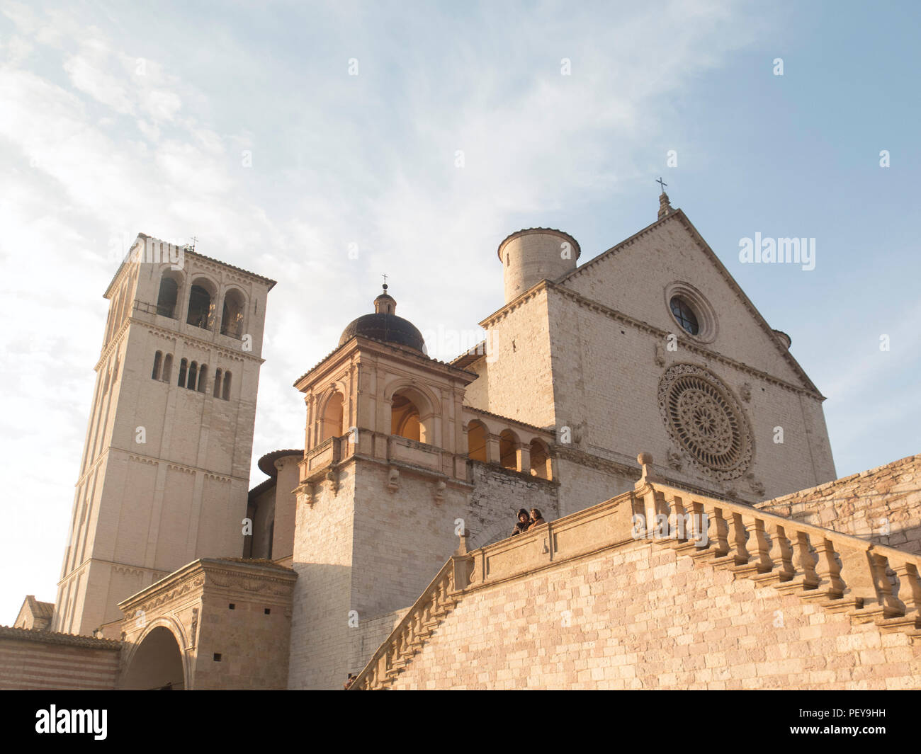 Basilica of St. Francis of Assisi,  Umbria, Italy Stock Photo