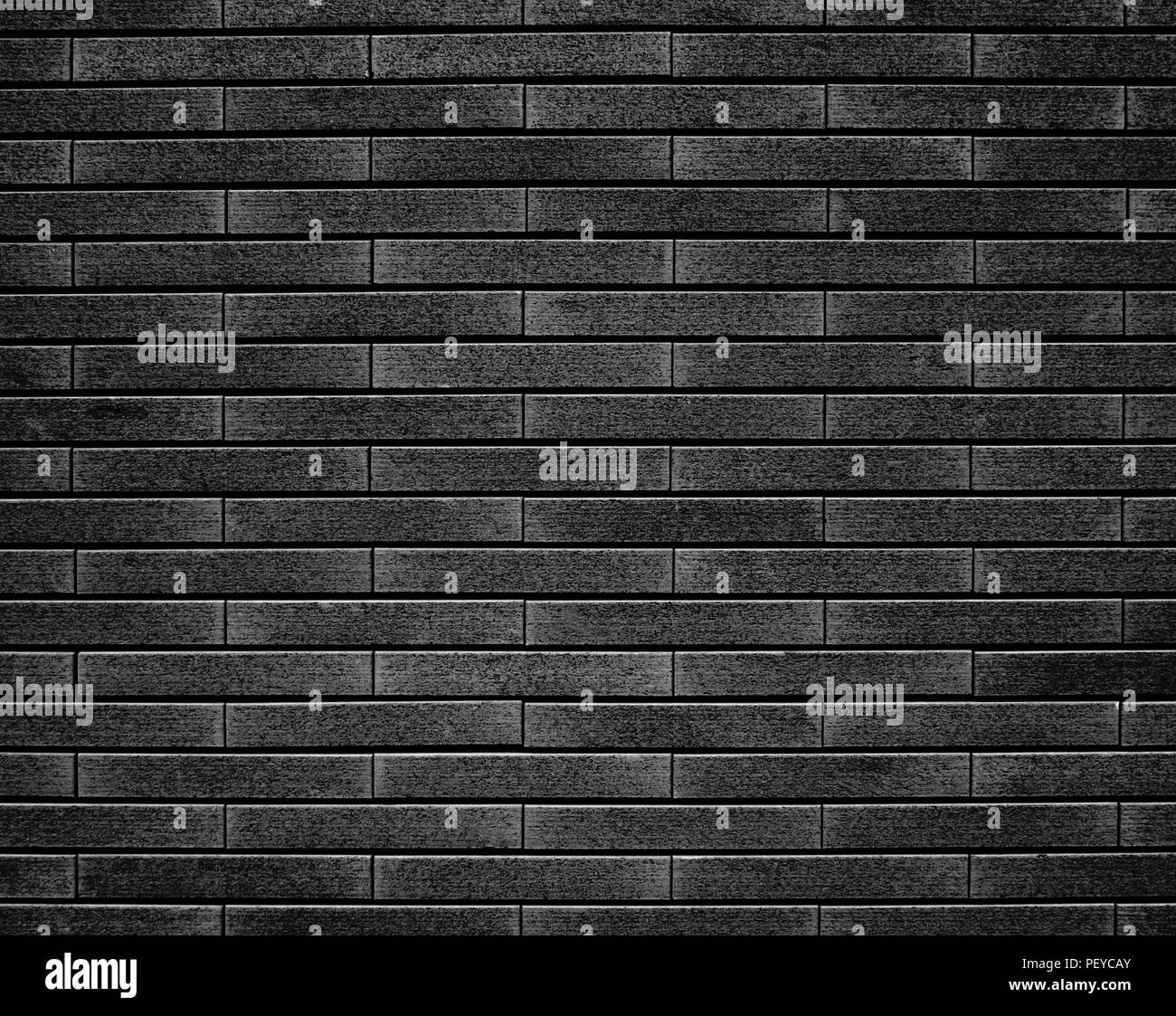 Empty gray brick wall textured background Stock Photo - Alamy