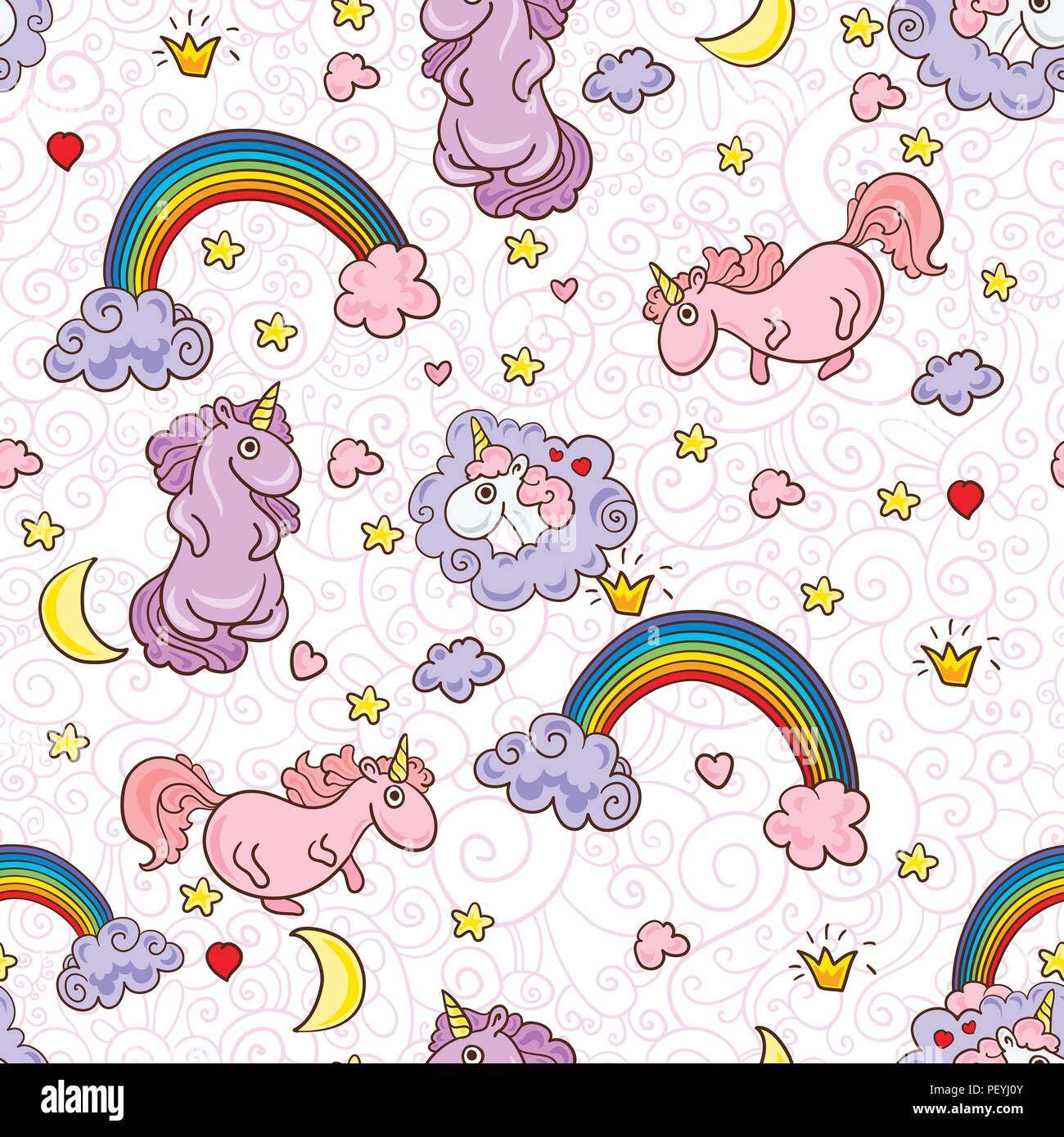 https://c8.alamy.com/comp/PEYJ0Y/cute-seamless-pattern-with-unicorns-vector-illustration-baby-background-PEYJ0Y.jpg