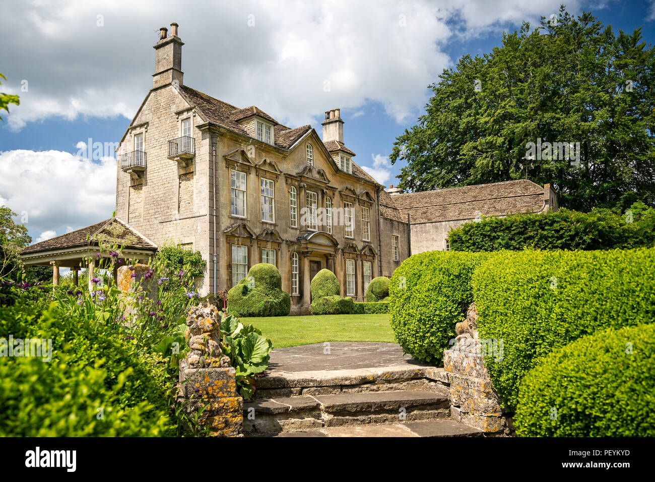 Arts & Crafts English Country Garden and manor house in Holt, Wiltshire