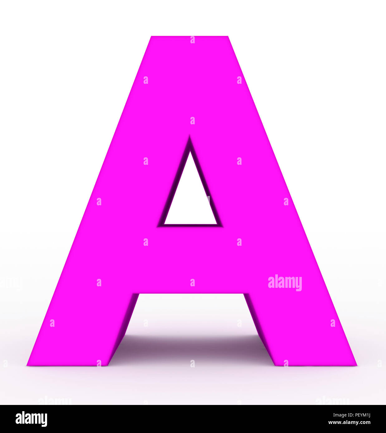 Letter a purple hi-res stock photography and images - Alamy