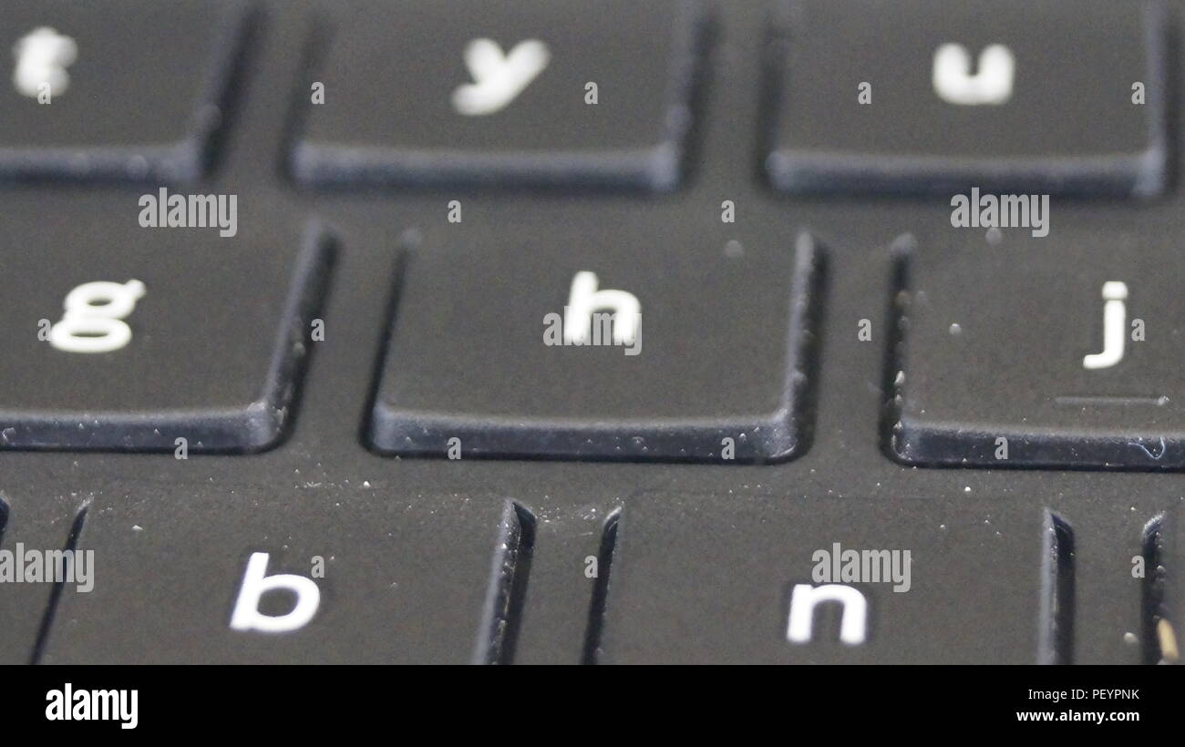 Laptop Keyboard Stock Photo