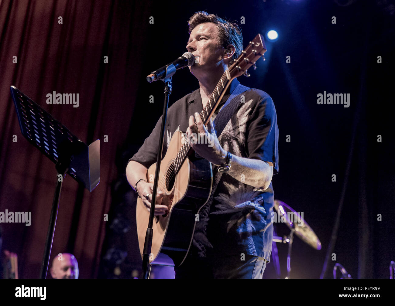 Rick Astley performs at Manchester O2 Ritz Featuring Rick Astley Where