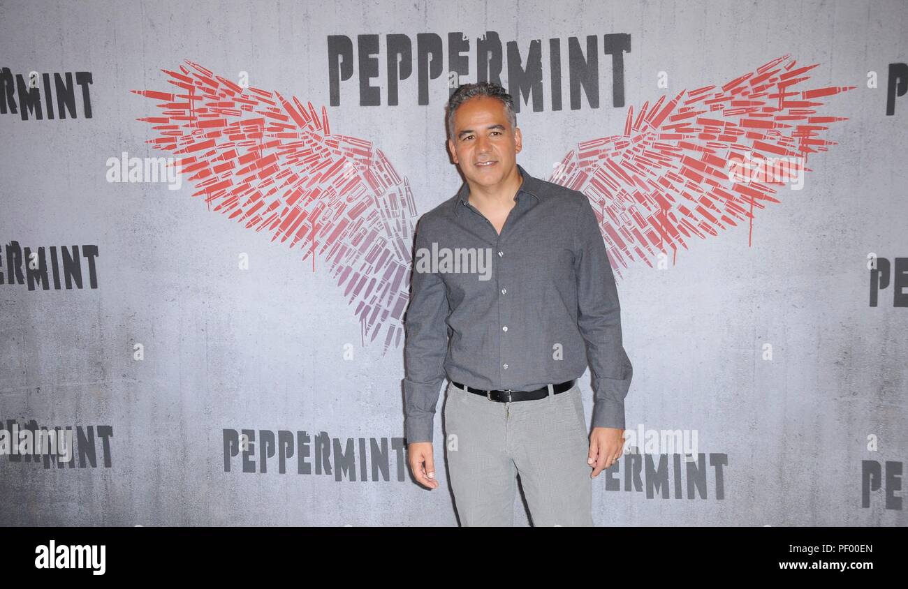Beverly Hills, CA. 17th Aug, 2018. John Ortiz Photo Call for PEPPERMINT Cast Photo Call, Four Seasons Hotel Los Angeles At Beverly Hills, Beverly Hills, CA August 17, 2018. Credit: Elizabeth Goodenough/Everett Collection/Alamy Live News Stock Photo