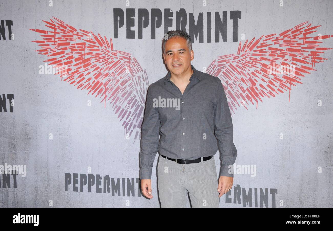 Beverly Hills, CA. 17th Aug, 2018. John Ortiz Photo Call for PEPPERMINT Cast Photo Call, Four Seasons Hotel Los Angeles At Beverly Hills, Beverly Hills, CA August 17, 2018. Credit: Elizabeth Goodenough/Everett Collection/Alamy Live News Stock Photo