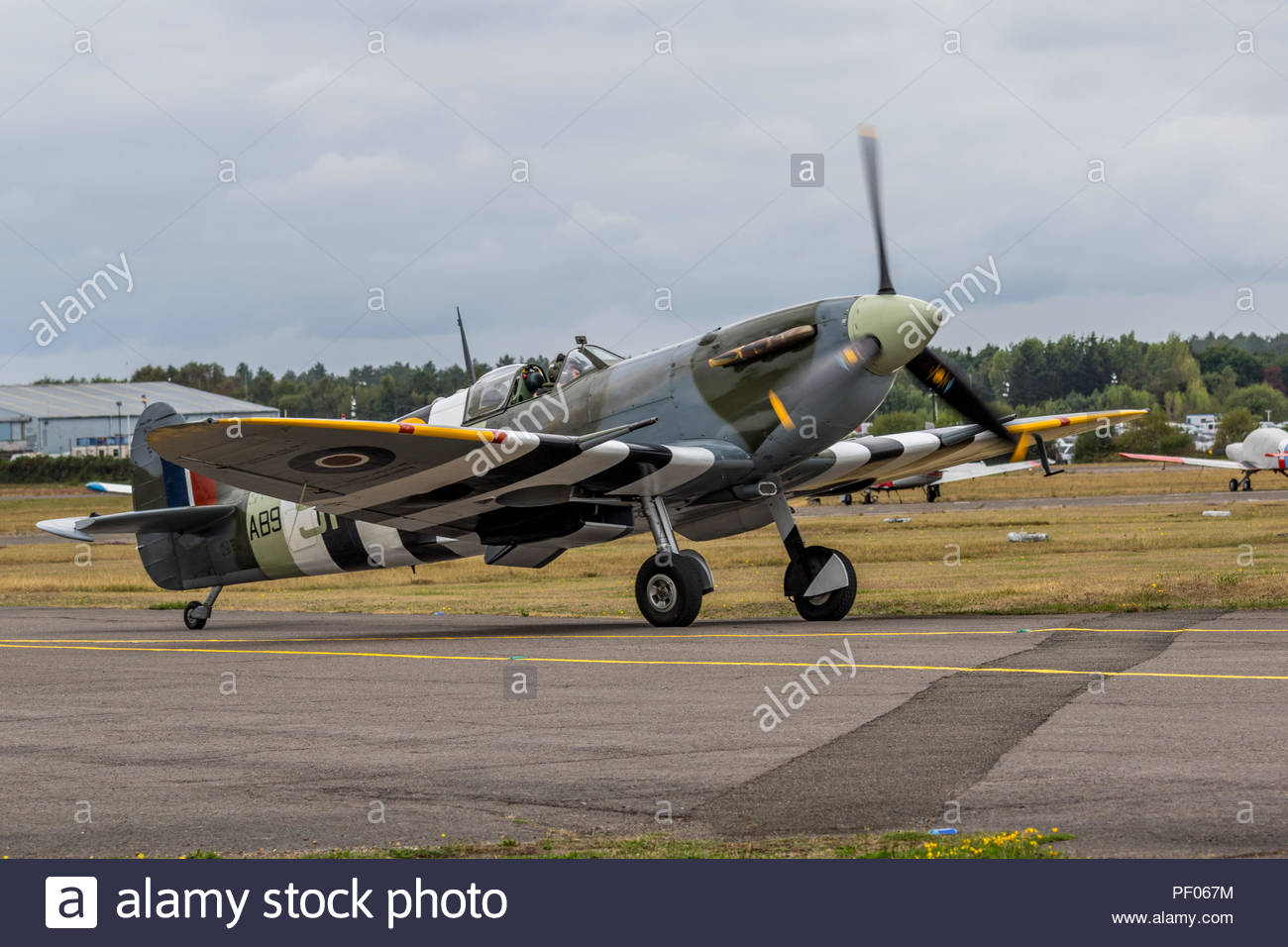 Spitfire Flying Display High Resolution Stock Photography and Images