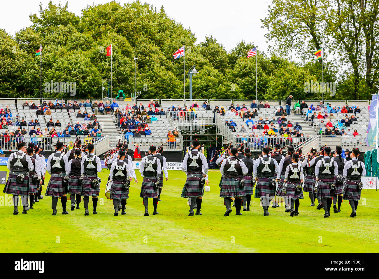 The finals of the World Pipe Band Championships was held at Glasgow
