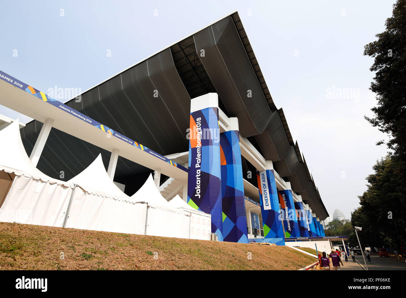 General view of Gelora Bung Karno Aquatic Center, AUGUST 18, 2018
