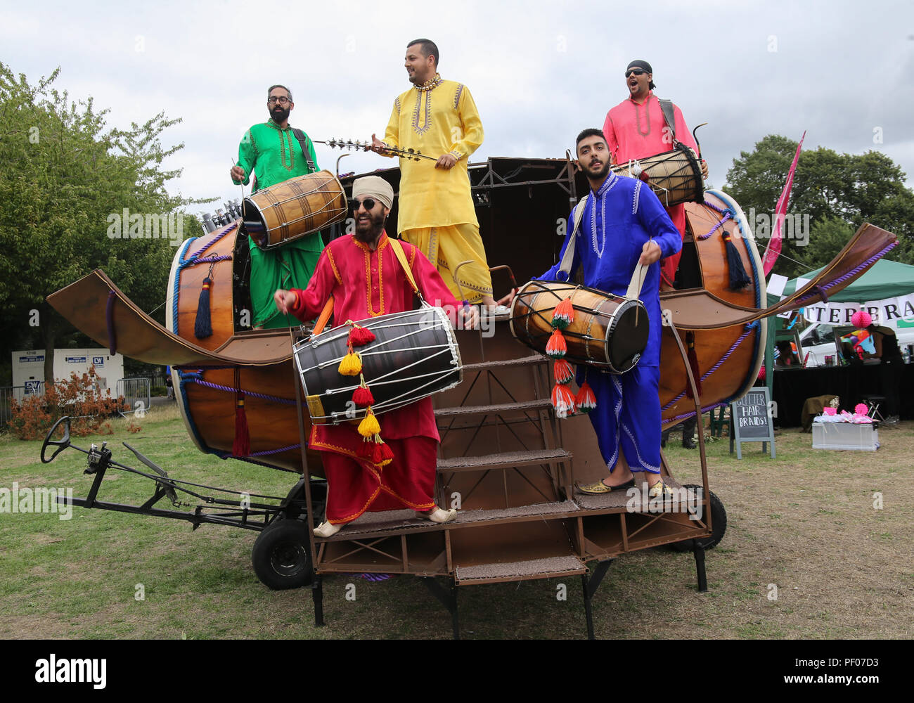 The largest dhol drum in the world hires stock photography and images