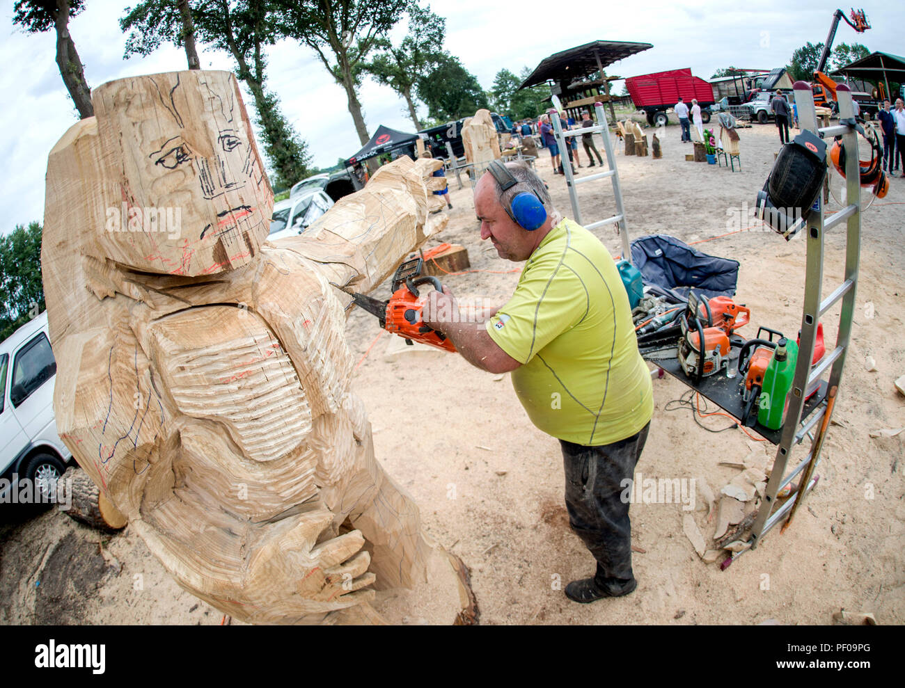 Carving for a cause