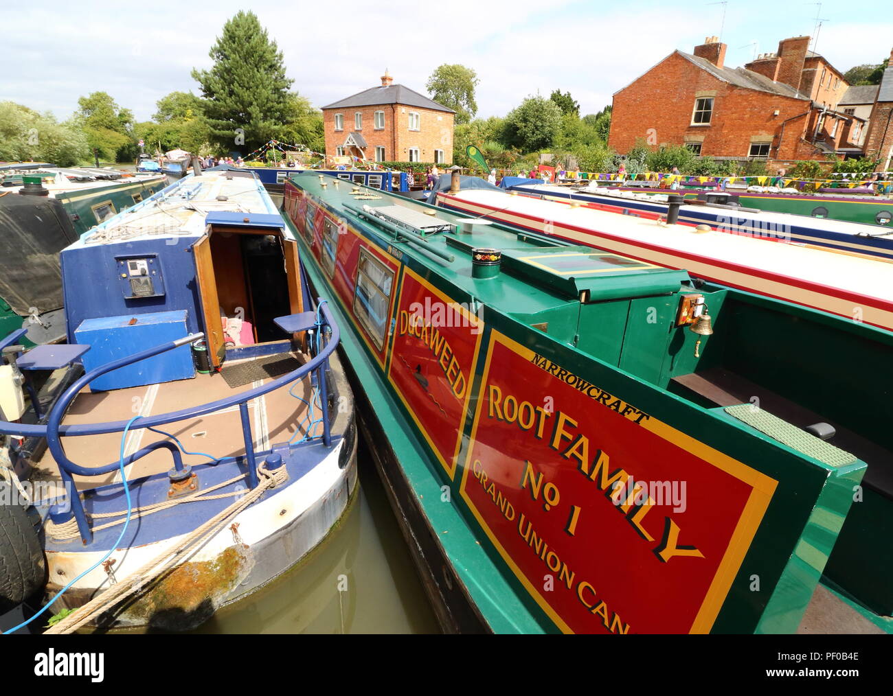 Blisworth Canal Festival weekend the entire village from