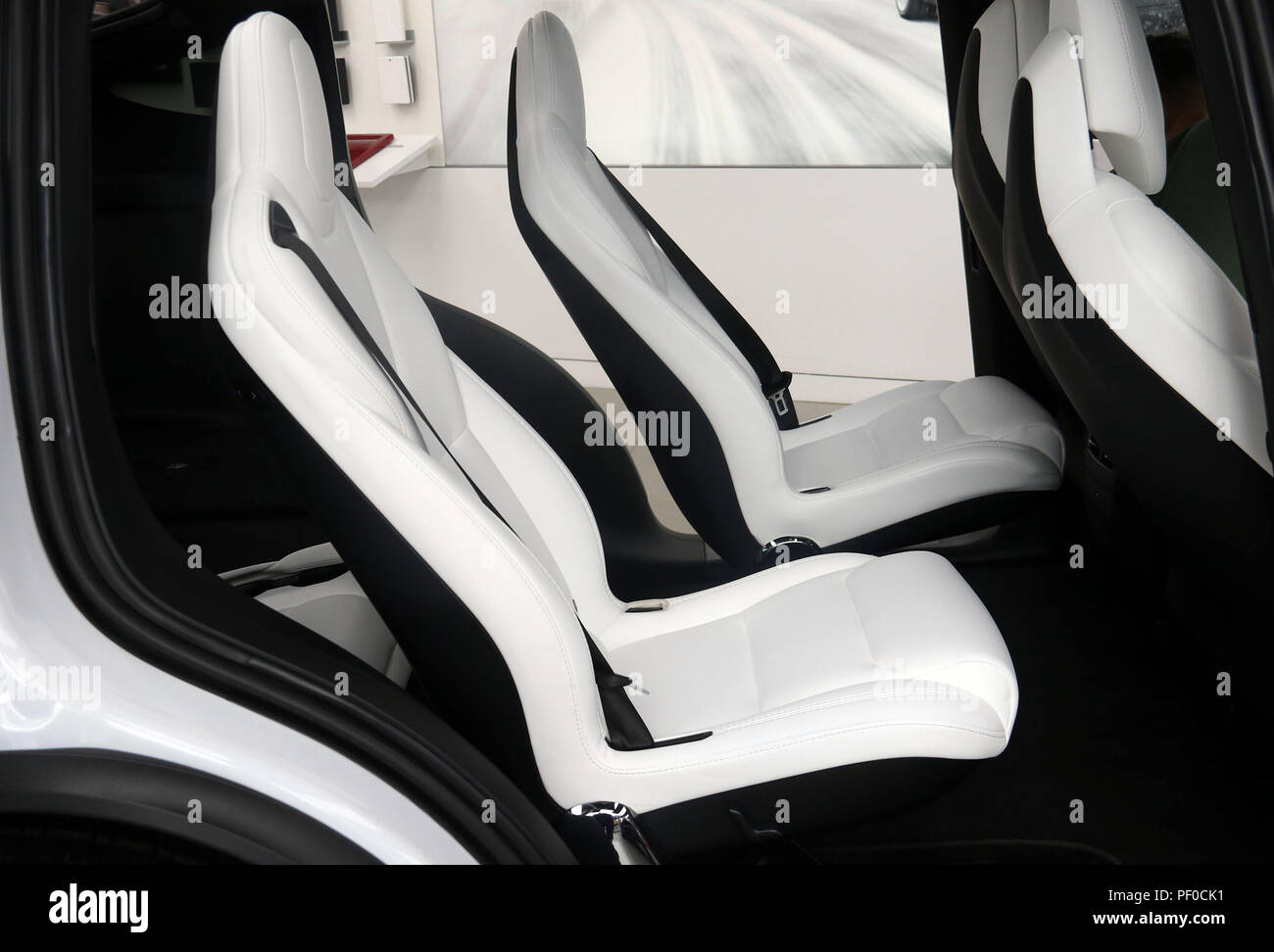 Tesla Model X Interior Stock Photos Tesla Model X Interior