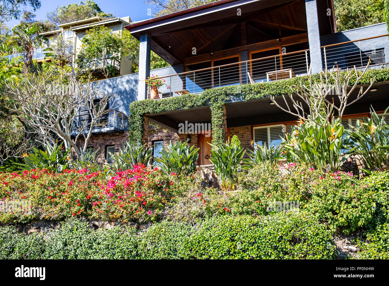 Luxury and expensive residential homes in the Sydney suburb of Whale