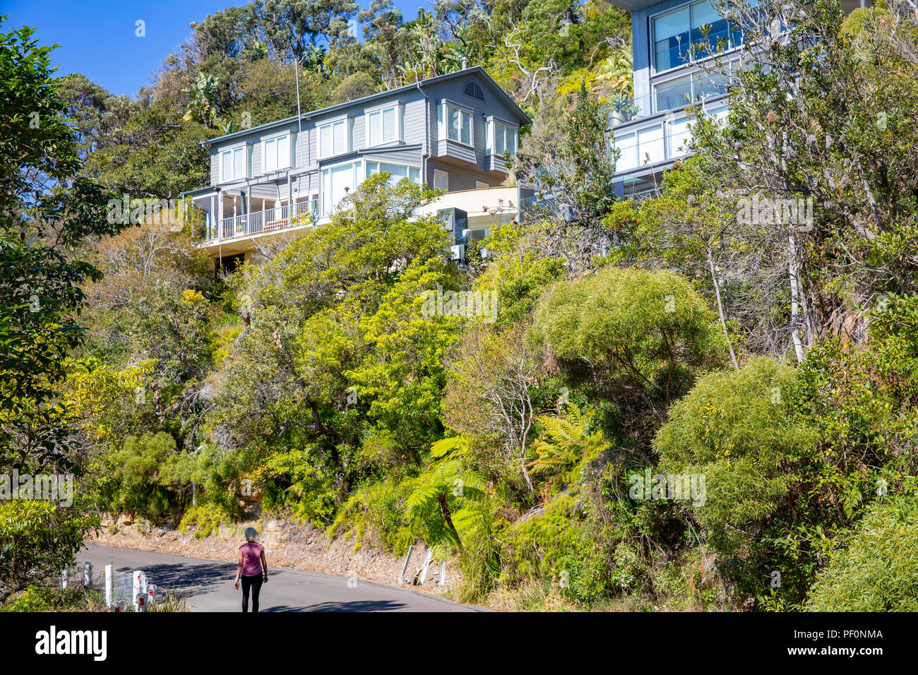 Luxury and expensive residential homes in the Sydney suburb of Whale
