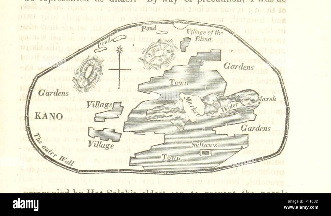 Image from page 381 of '[Narrative of Travels and Discoveries in Northern and Central Africa, in the years 1822, 1823, and 1824, by Major Denham, Captain Clapperton and the late Doctor Oudney ... With an appendix ... by Majo2855. Stock Photo