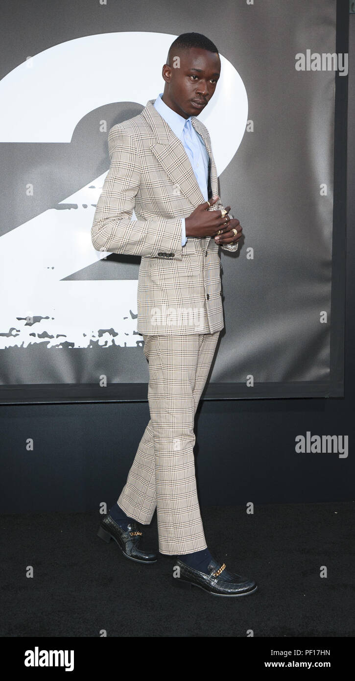 'The Equalizer 2' premiere at TCL Chinese Theater Arrivals Featuring
