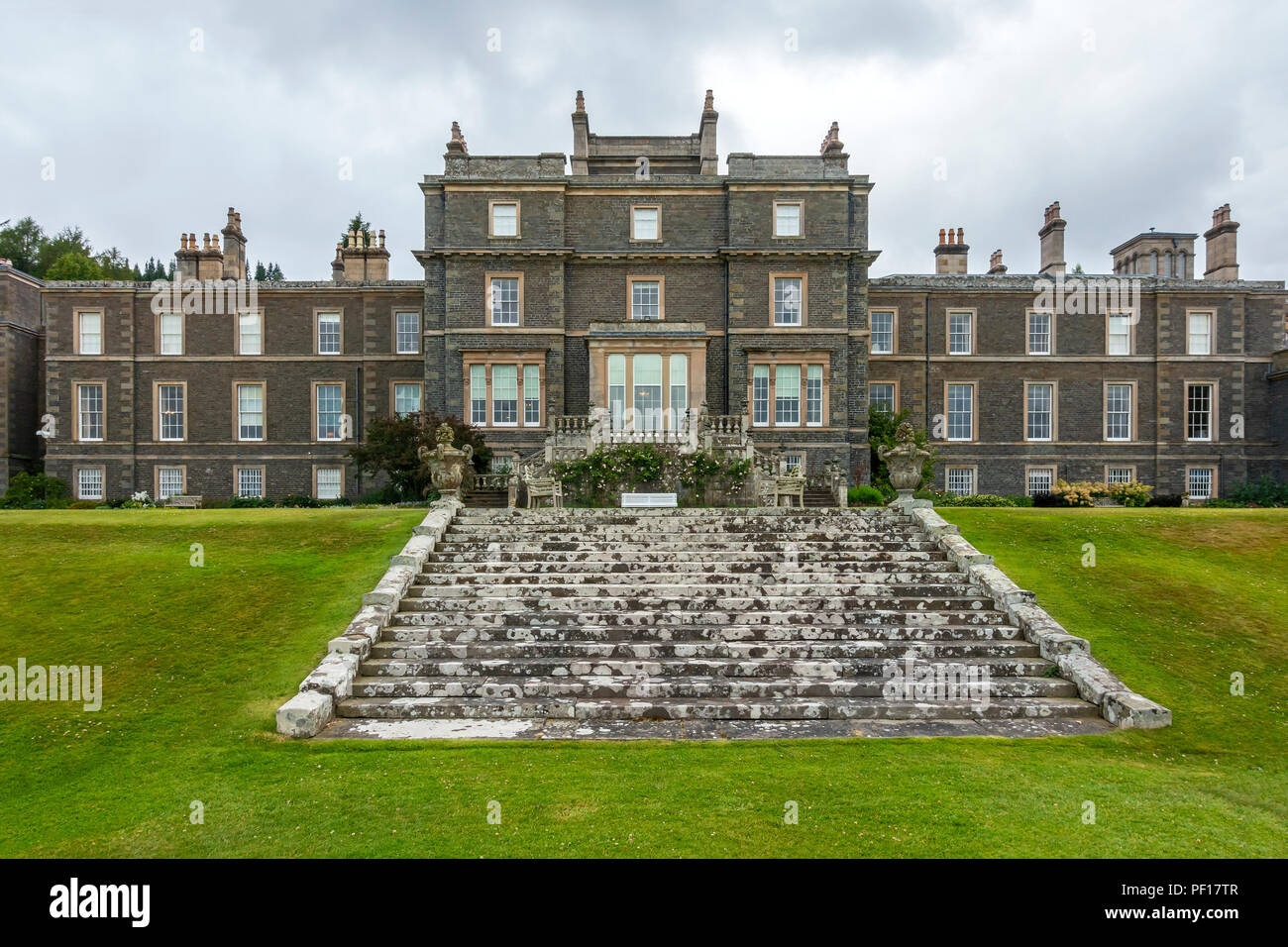 Bowhill House at Bowhill near Selkirk Scottish Borders Scotland UK ...