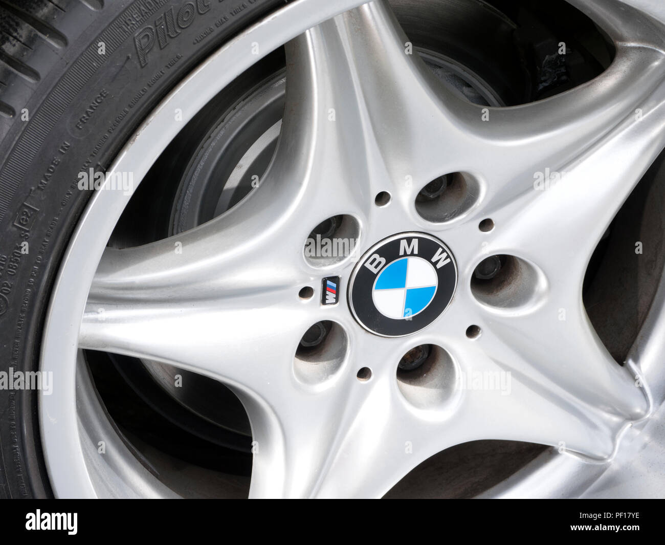 BMW Z3 Coupe Stock Photo