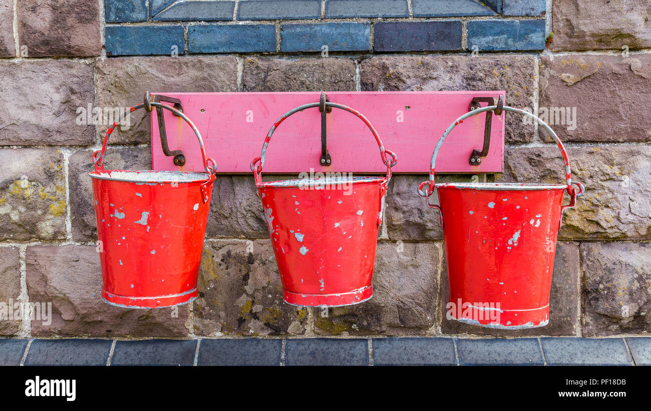 Antique Fire Bucket High Resolution Stock Photography and Images - Alamy