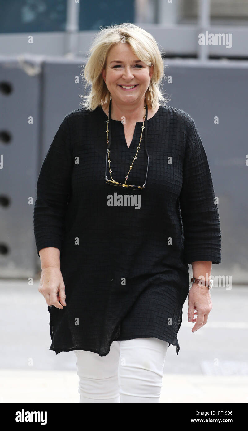 Fern Britton outside ITV Studios Featuring: Fern Britton Where: London ...