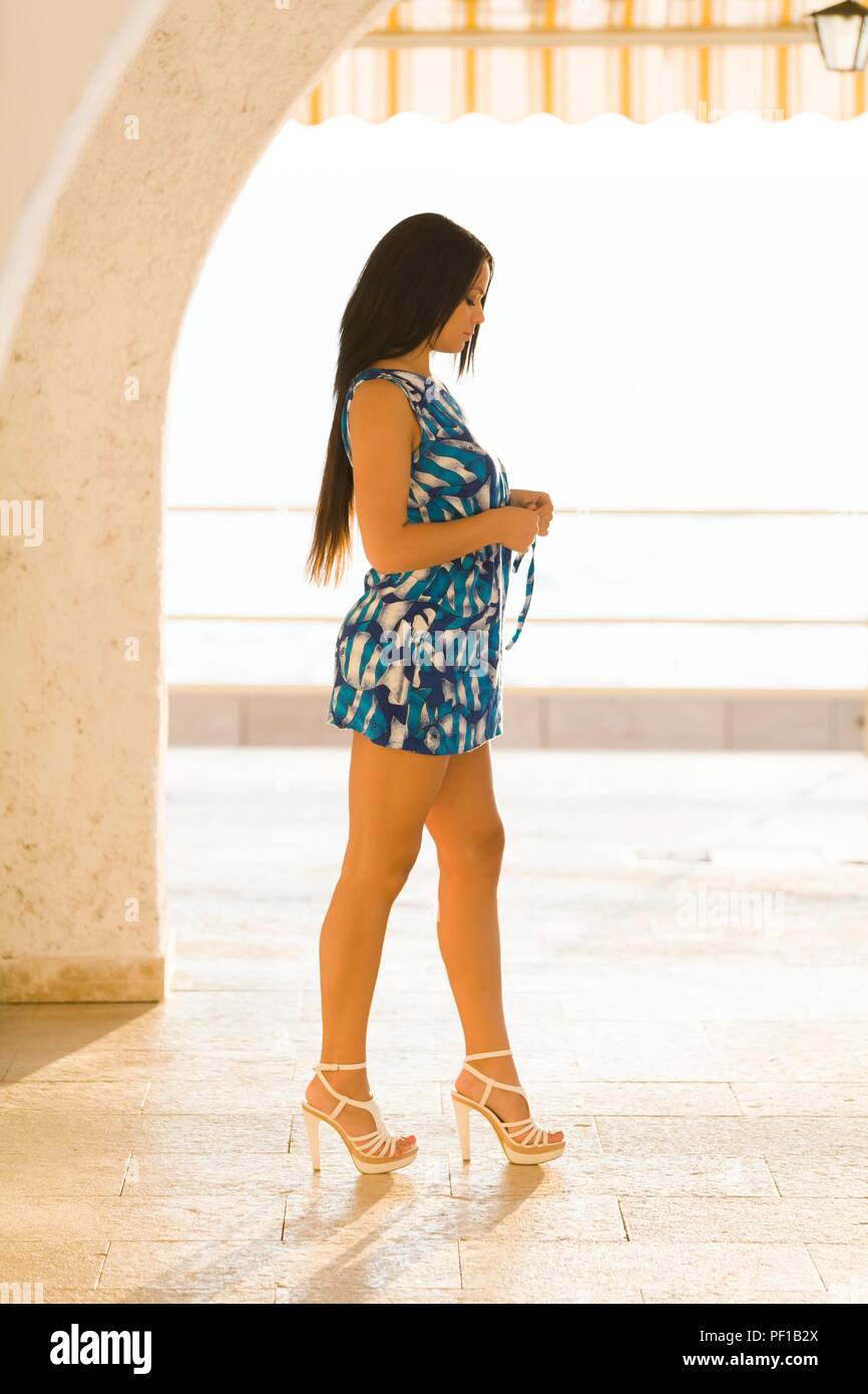 beautiful women in skimpy clothes