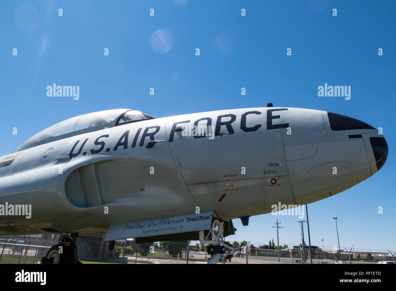 The 120th Airlift Wing, Montana Air National Guard, in Great Falls, Montana Stock Photo