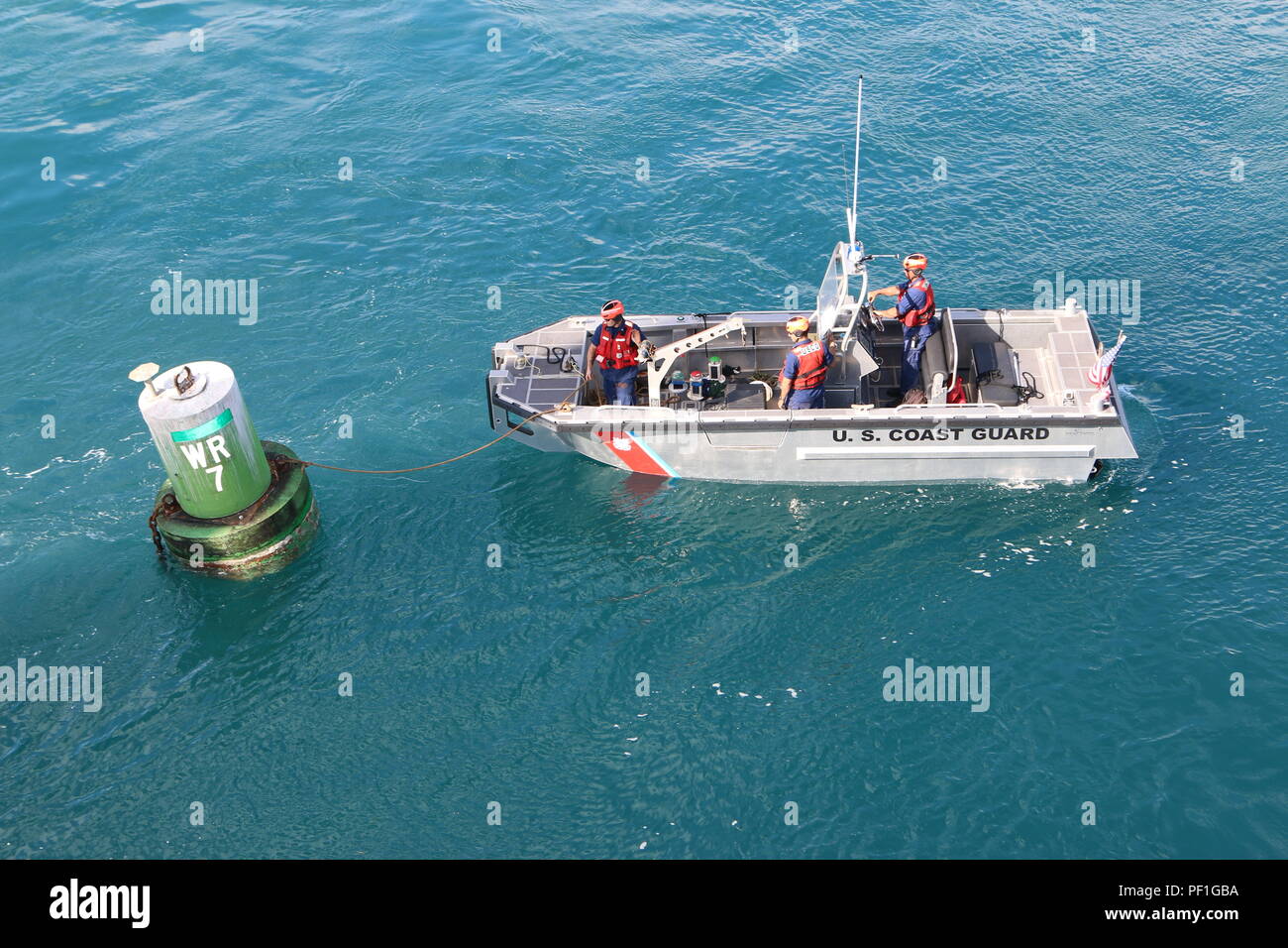 Chief Petty Officer Jay Leatz, chief boatswain mate; Petty Officer 3rd