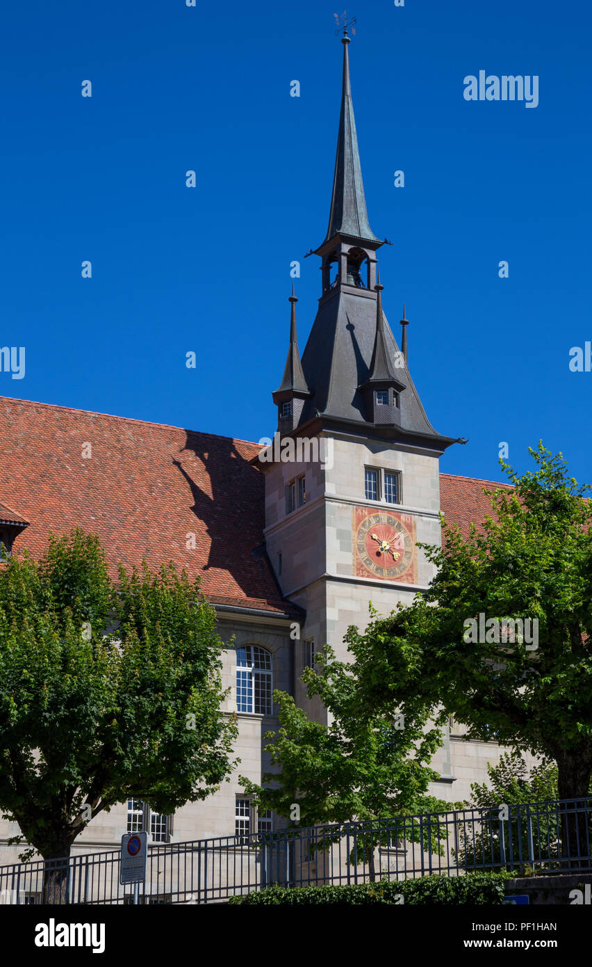 Ancienne Académie, Lausanne, Switzerland Stock Photo