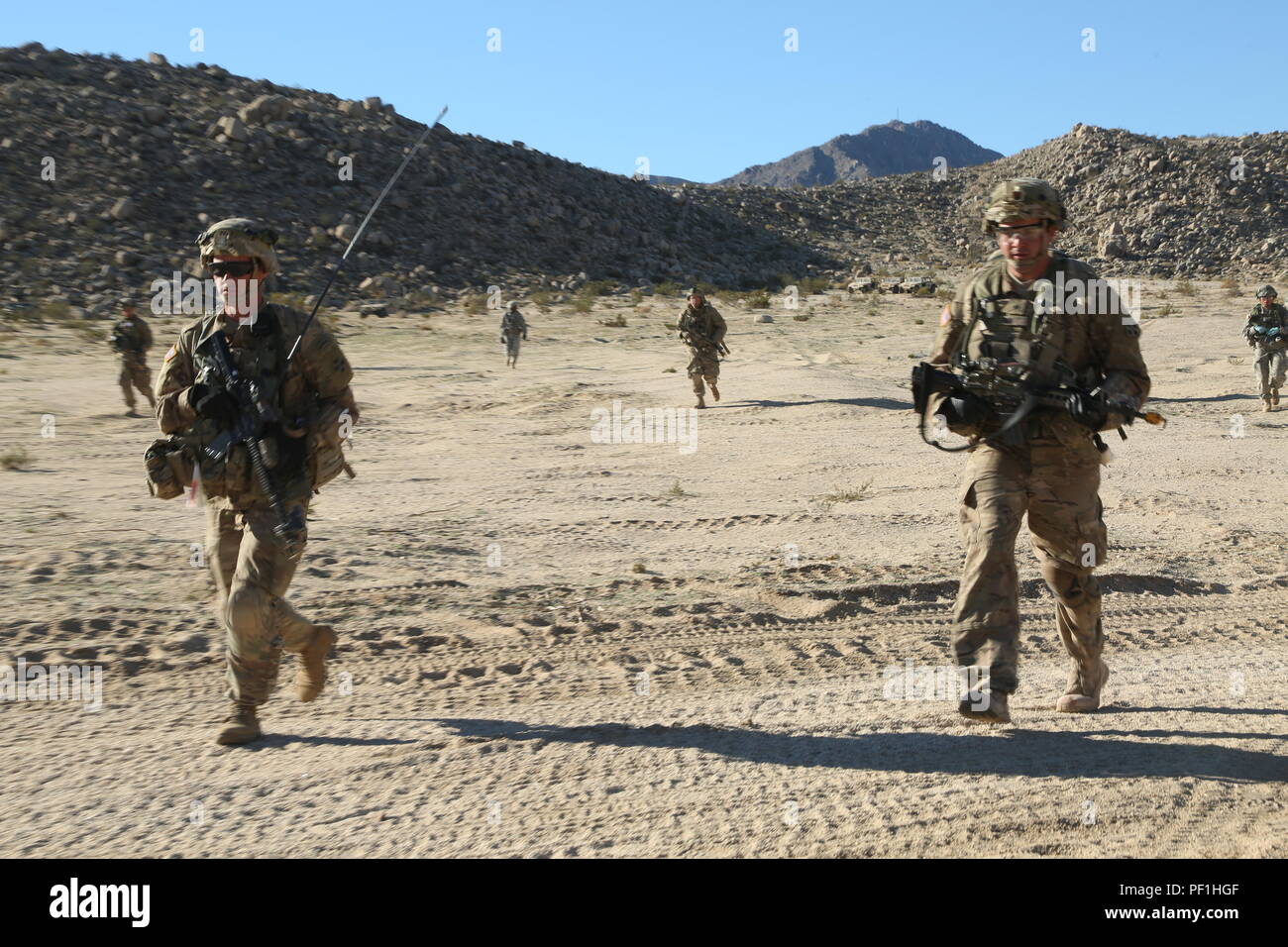 U.s. Army Soldiers From 1st Battalion, 12th Infantry Regiment, Prepare 