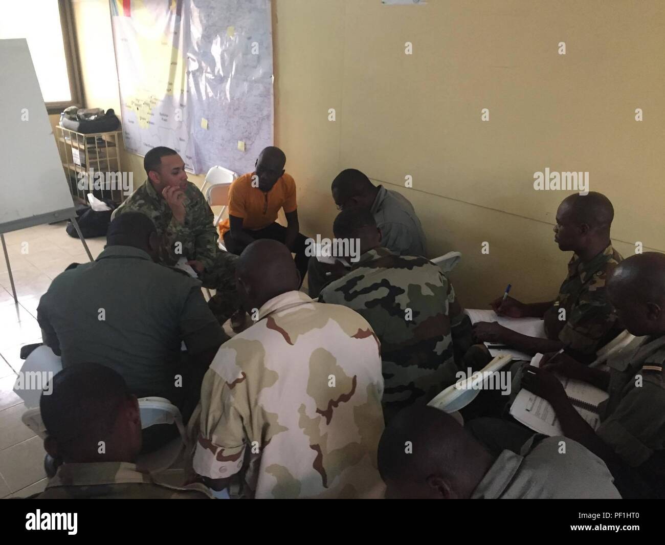 Unit Movement Plan Capt. Samuel Diaz Torres, an instructor for African Deployment ...