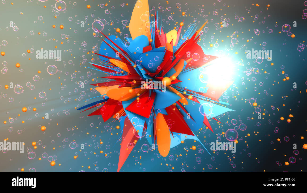 3d rendering. Abstract background and colors Stock Photo - Alamy