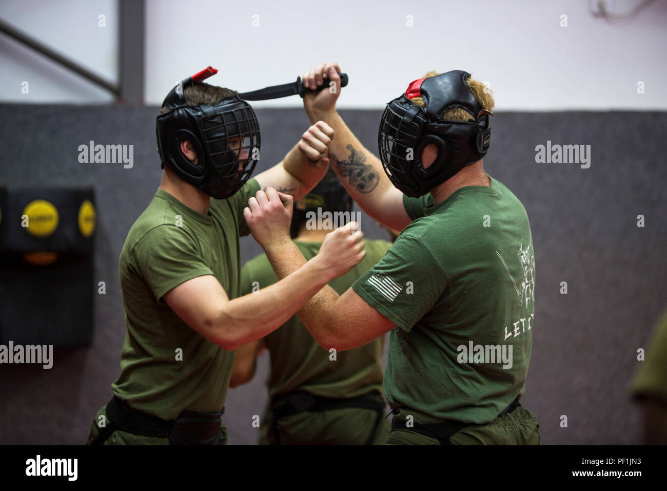 U.S. Marines with Black Sea Rotational Force participate in defending