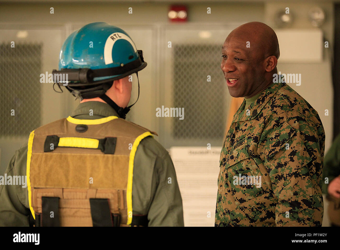Ron Green First Command Sgt. Maj. Ronald L. Green, the 18th Sergeant Major of the Marine Corps ...