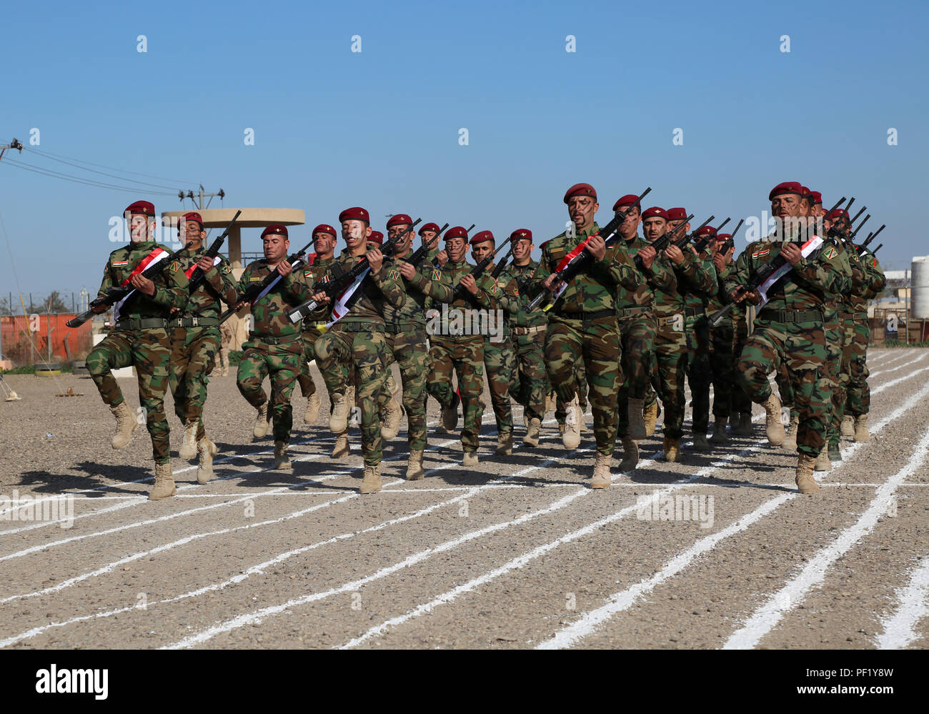 Iraqi army commando battalion hi-res stock photography and images - Alamy