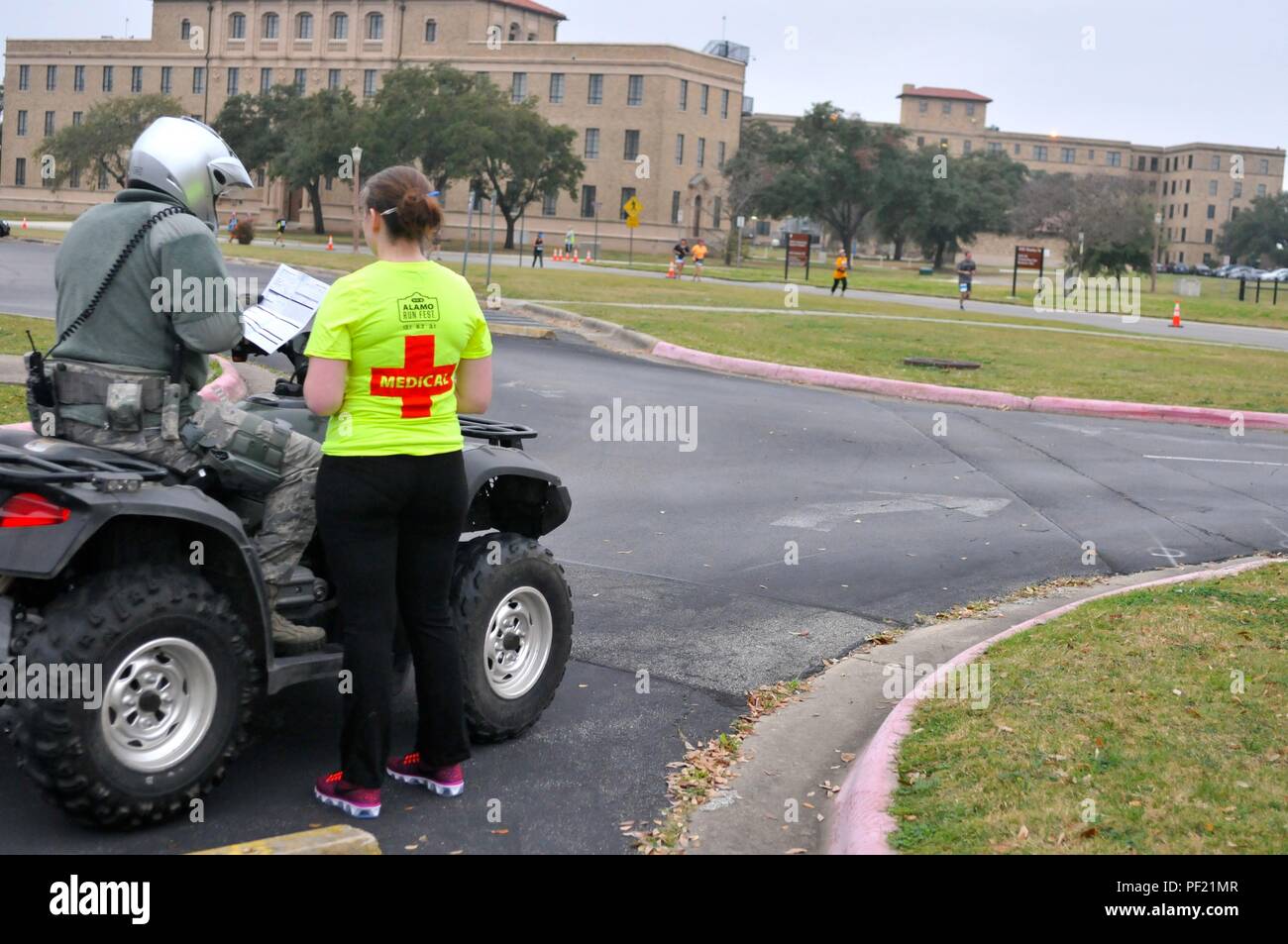 The Alamo Run Fest in San Antonio on Feb. 21 had participants running ...
