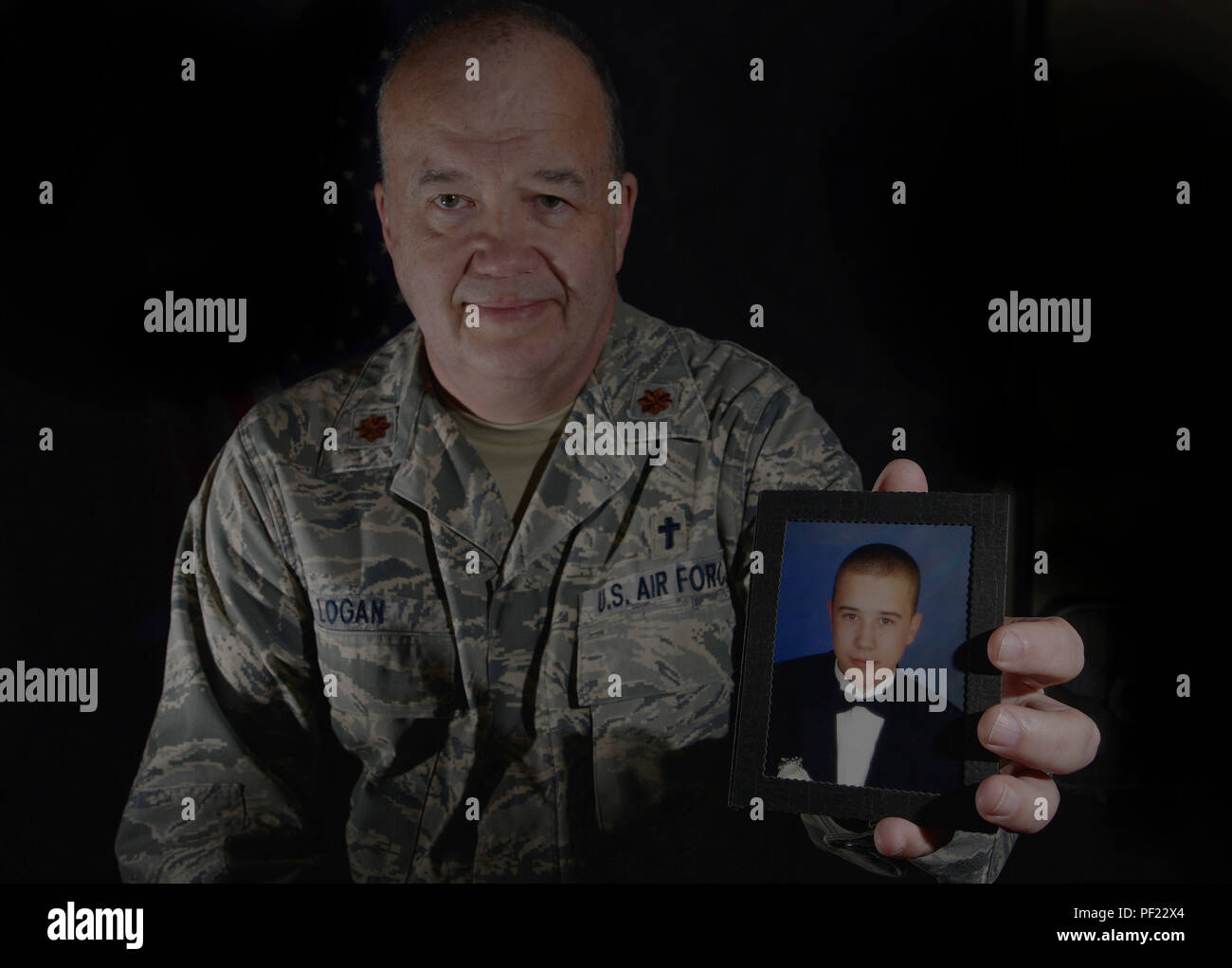William R. Logan U.S. Air Force Maj. William Logan, a chaplain with the 35th Fighter ...