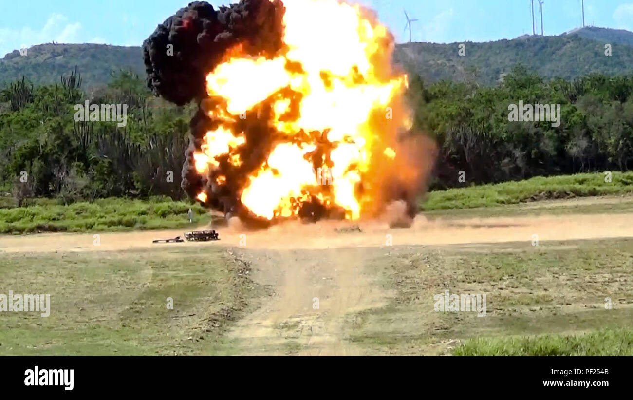Explosive Ordnance Disposal technicians safely recovered a 25-pound ...
