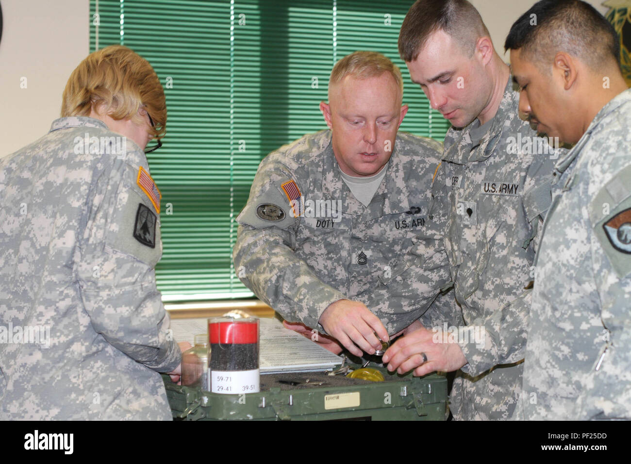 Students of the 94th Training Division Petroleum Supply Specialist ...