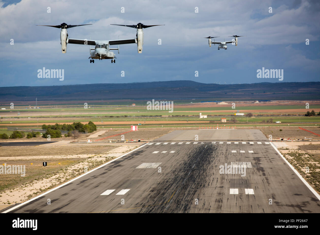 T406 Engine Albacete airport hi-res stock photography and images - Alamy