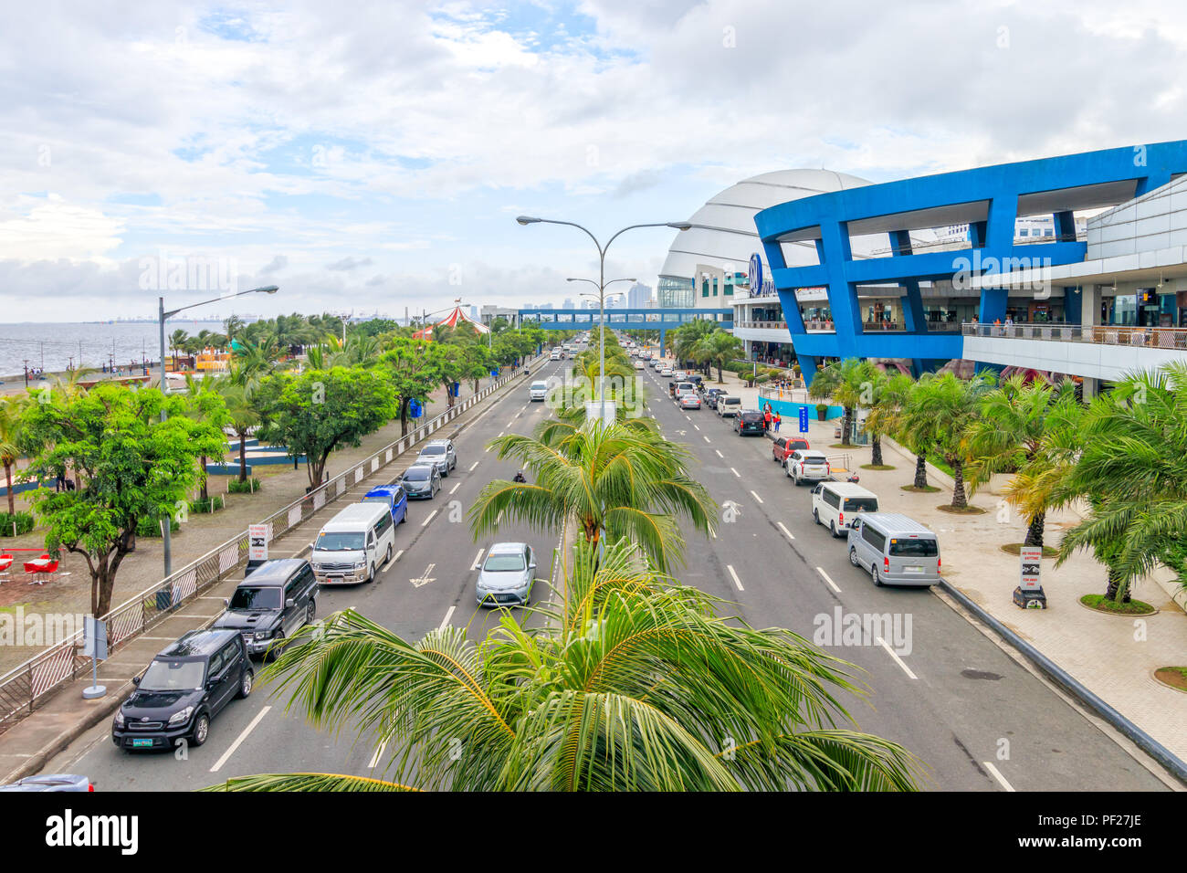 Pasay, Metro Manila, Philippines - July 28, 2018: SM Mall of Asia Stock Photo