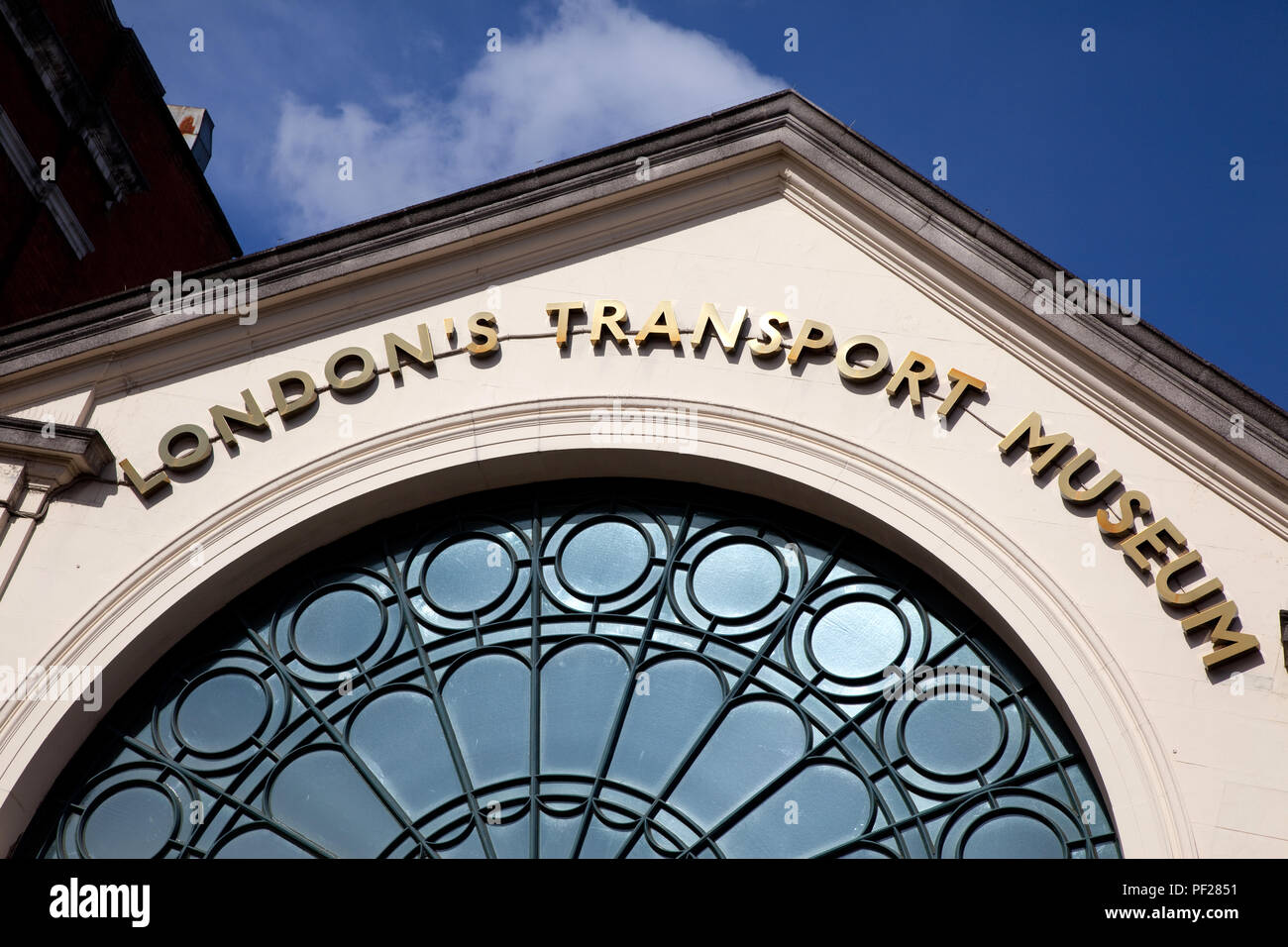 London Transport Museum, Covent Garden, London Stock Photo