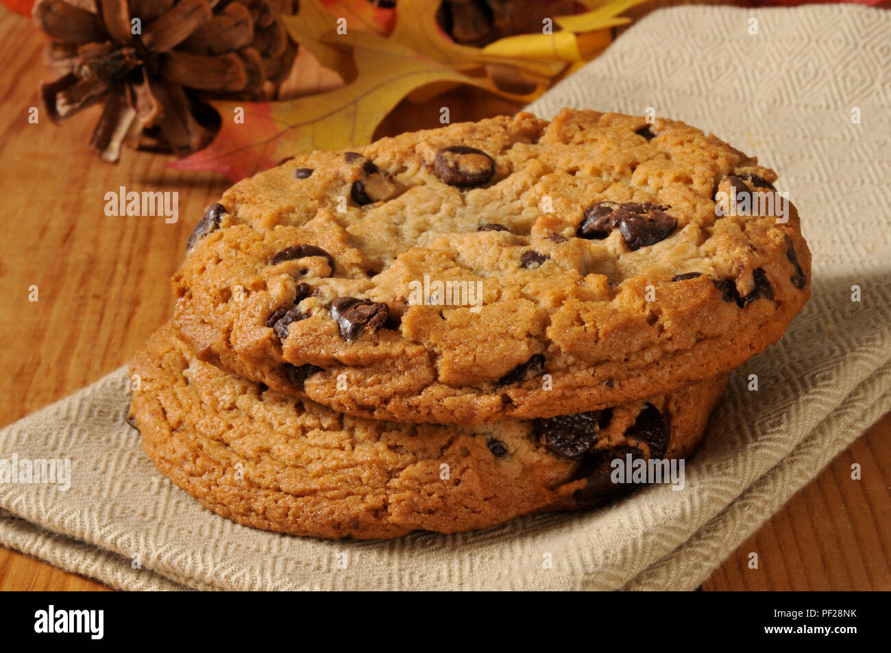 Thick chocolate chip cookies hires stock photography and images Alamy