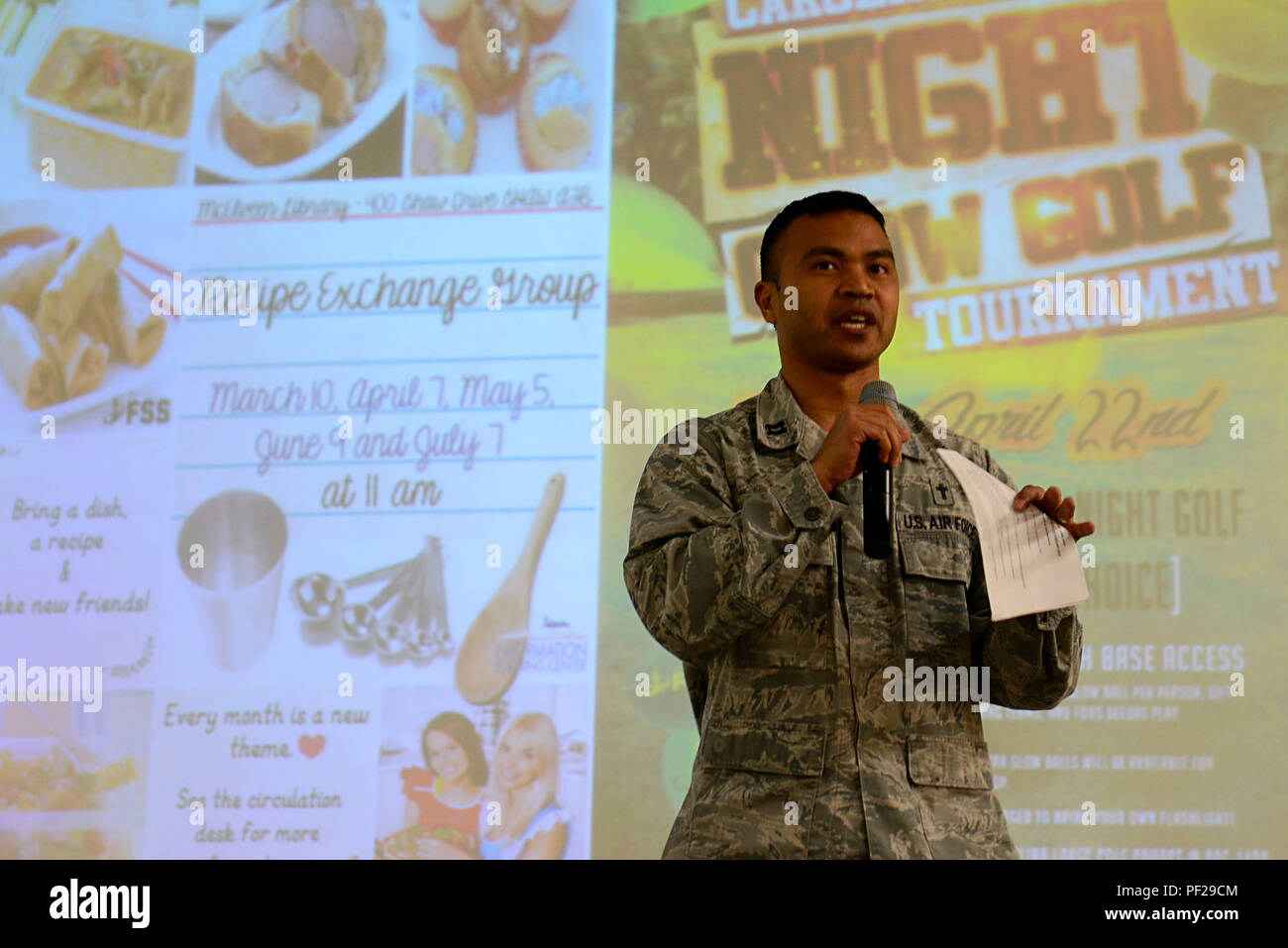 U S Air Force Chaplain Capt Robert Pitts 20th Fighter Wing 