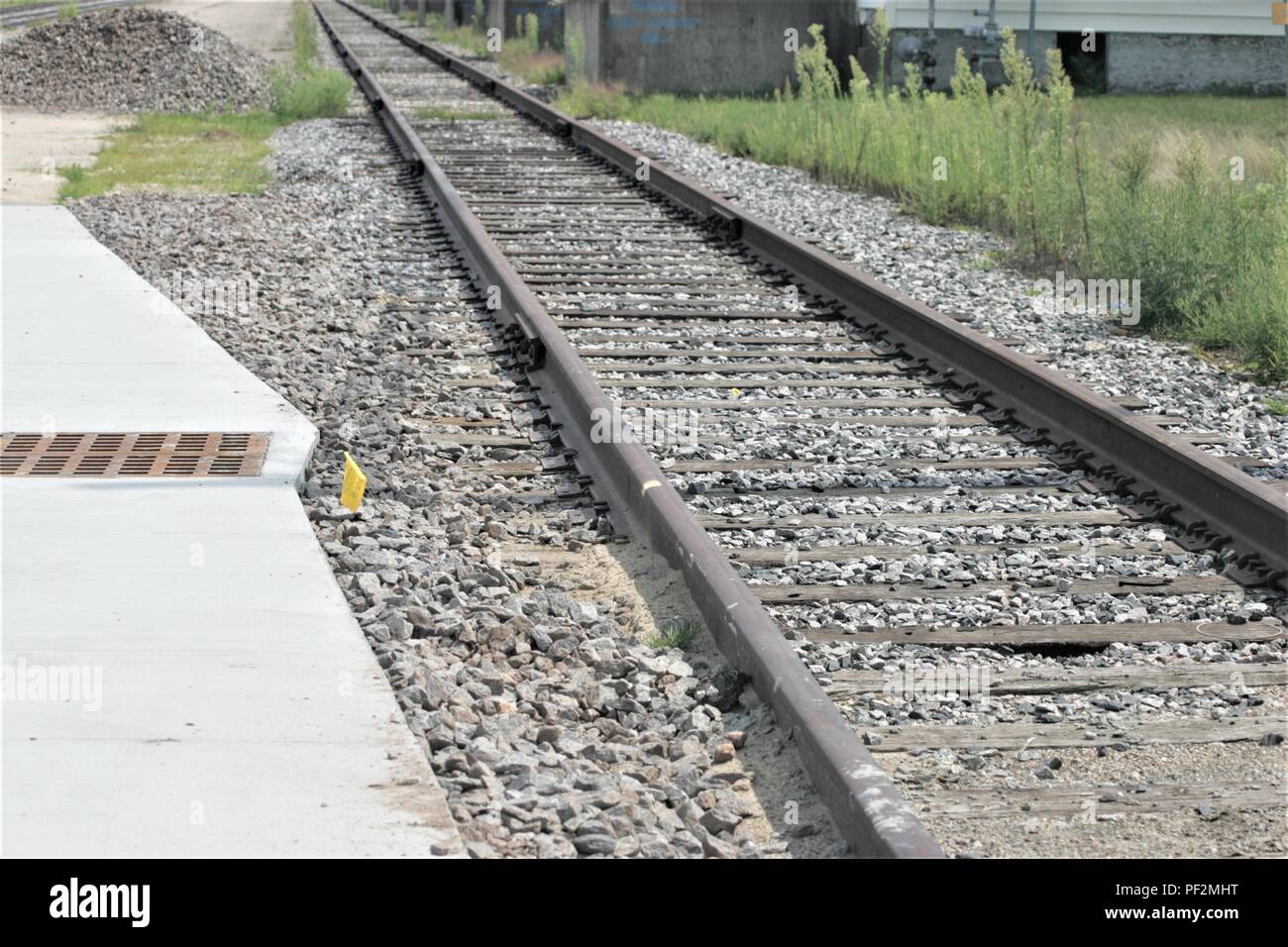 New Rail Lines Placed To Support Fort Mccoy S Rail System Is Shown Aug 14 18 At The Rail Yard At Fort Mccoy Wis Fort Mccoy S Rail Infrastructure Has Seen Improvements In Recent
