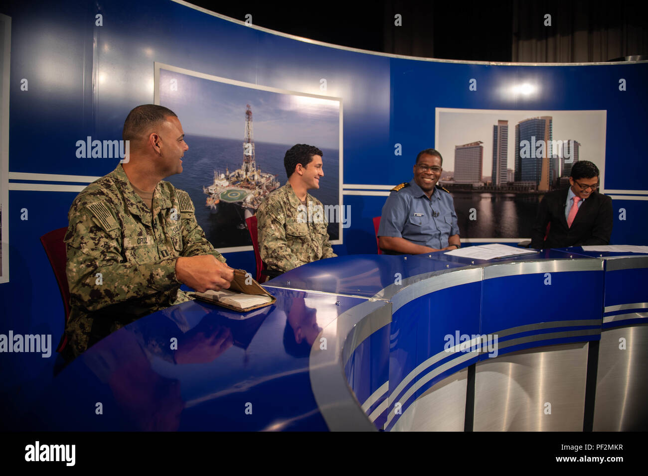 180813-N-CE622-0034 PORT OF SPAIN, Trinidad (August 13, 2018) Lt. David ...