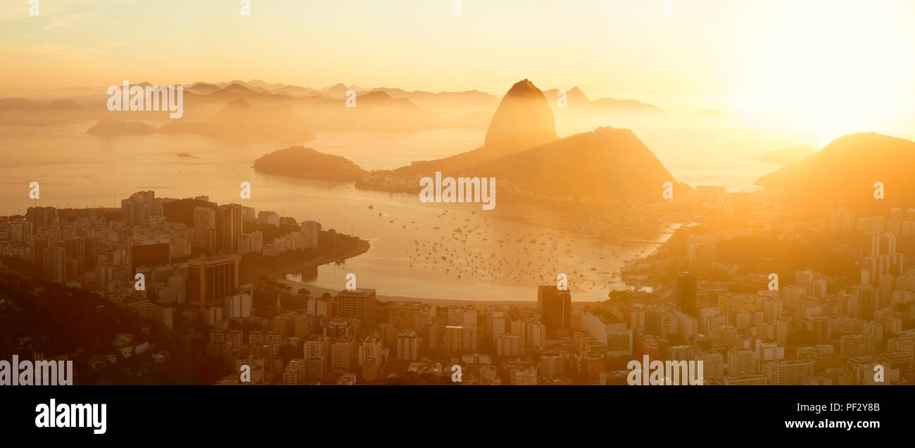 Aerial panorama rio de hi-res stock photography and images - Alamy