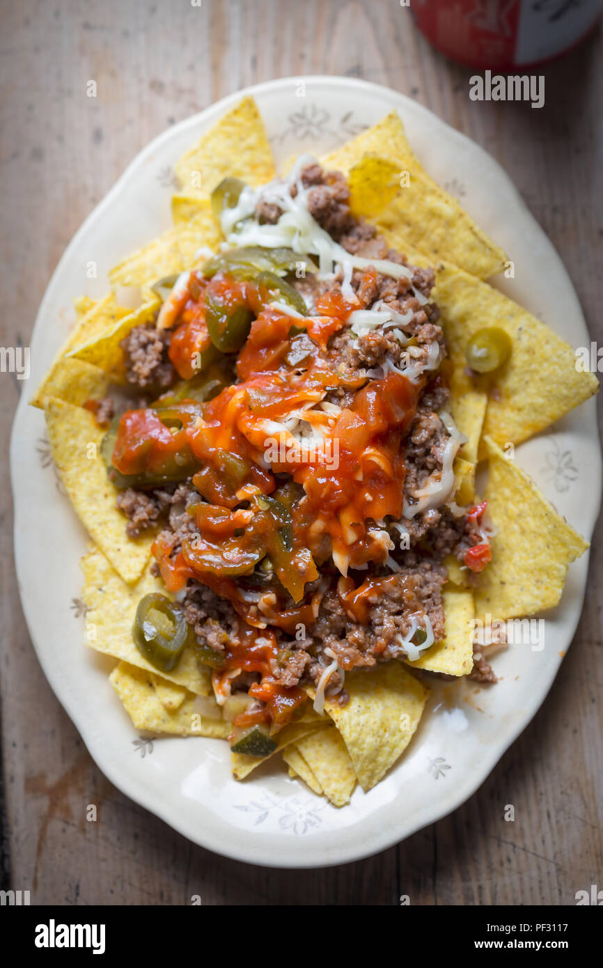 Jalapeno Peppers And Nachos Stock Photos & Jalapeno Peppers And Nachos