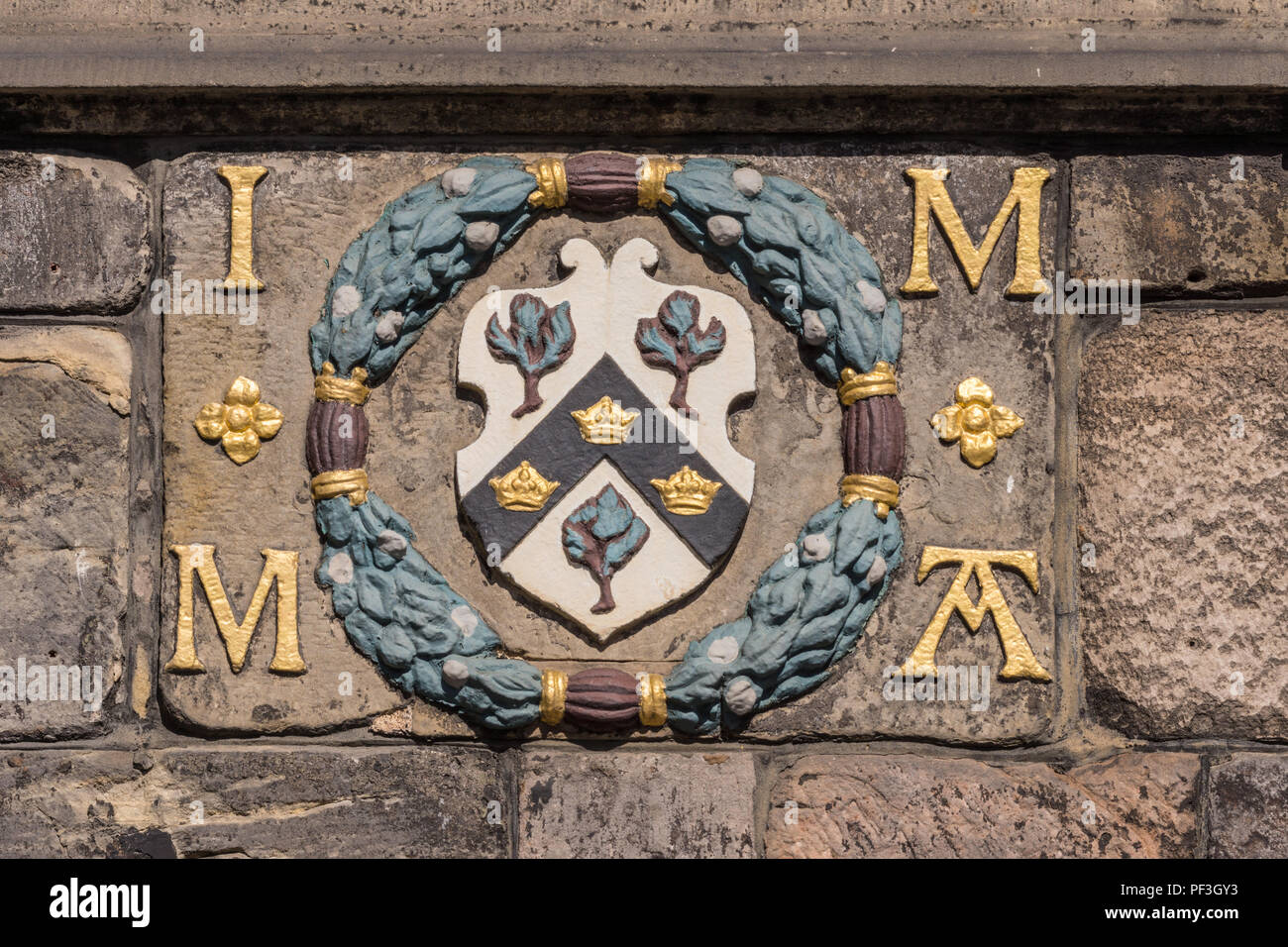 Edinburgh scotland uk coat arms hires stock photography and images Alamy